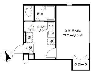 イースト本駒込の間取り