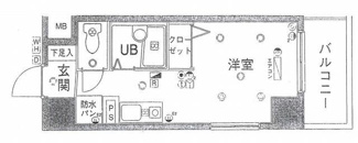 【間取り】 | 菱和パレス武蔵小杉 | 間取りです。