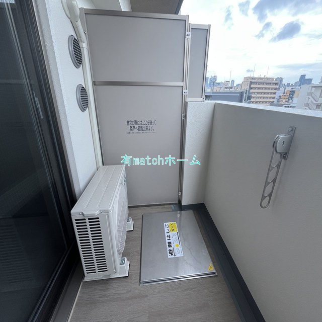 ファーストフィオーレ新町ファジスタのバルコニー