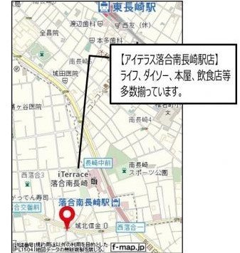 クロムハイツの地図