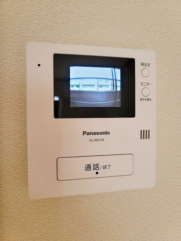 安松ハイツⅢのセキュリティ|※他号室写真です