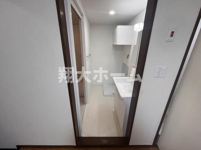 門前仲町スカイハイツの洗面所
