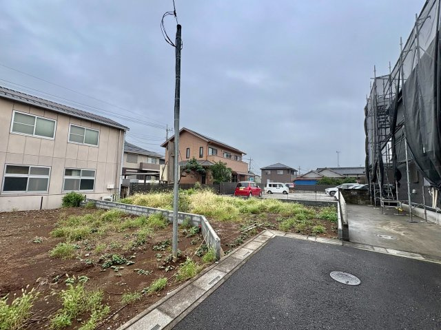 【仲介手数料半額】和光市第1下新倉　全4棟　4号棟の前面道路含む現地写真