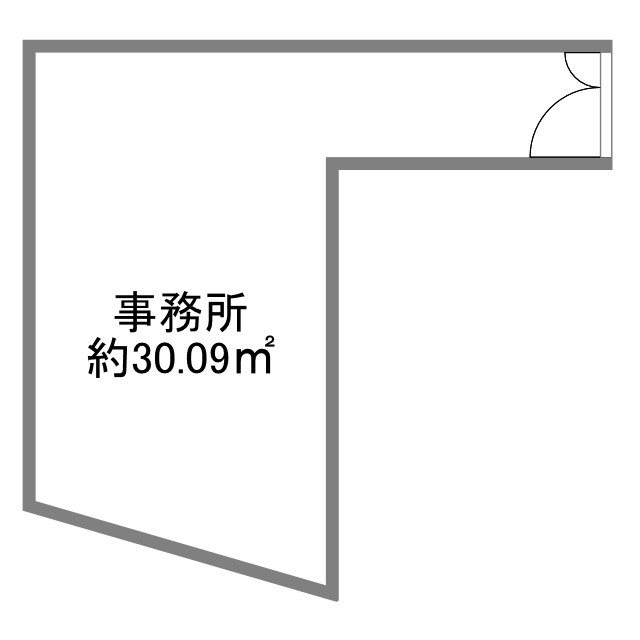 江坂DAプラザビルの間取り