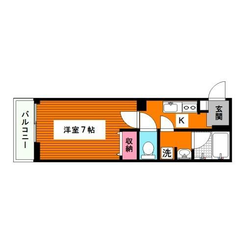 西五反田5丁目マンションの間取り