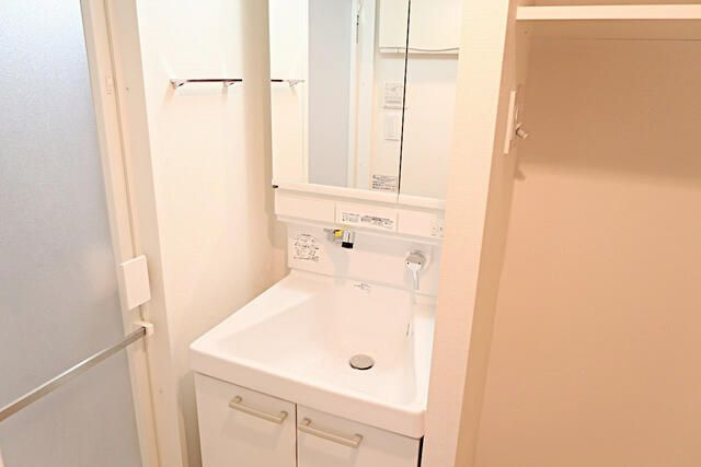 西五反田5丁目マンションの洗面所