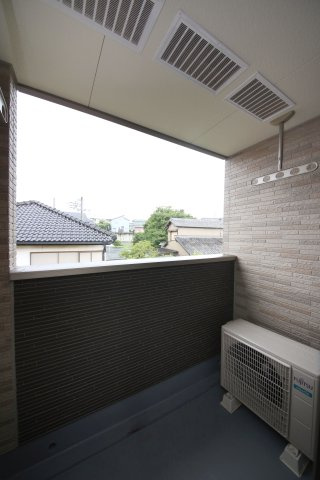 サニーハイツのバルコニー