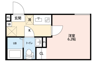 【間取り】 | ＧＲＡＺＩＡ高円寺北 | 間取りです。