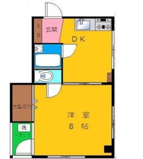 【間取り】 | 朝日屋ビル | 間取りです。