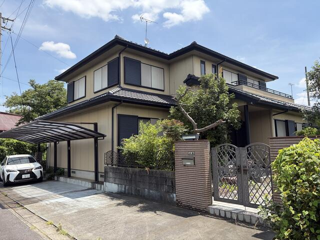 庵寺前戸建ての外観
