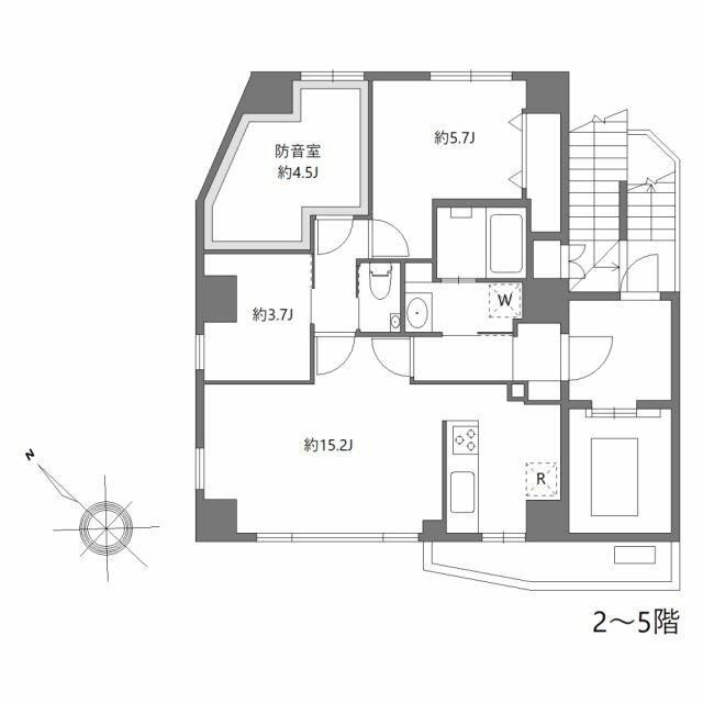 ラチューン文京小石川の間取り