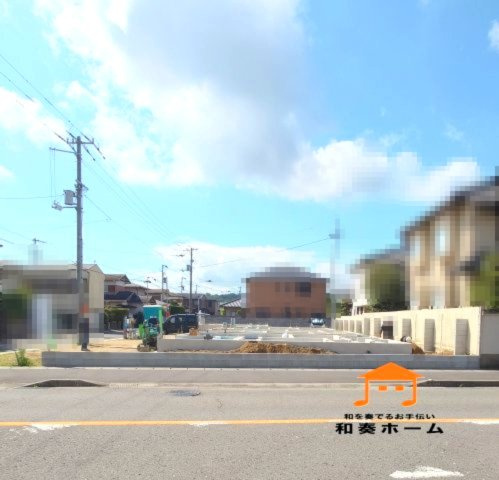 クレイドルガーデンさぬき市志度第２の外観|現地写真
前面道路が広く見通しが良いため、ファミリーカーのような大きな車でも運転しやすいです。