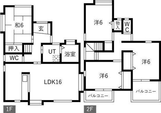 【間取り】 | 栄生戸建て