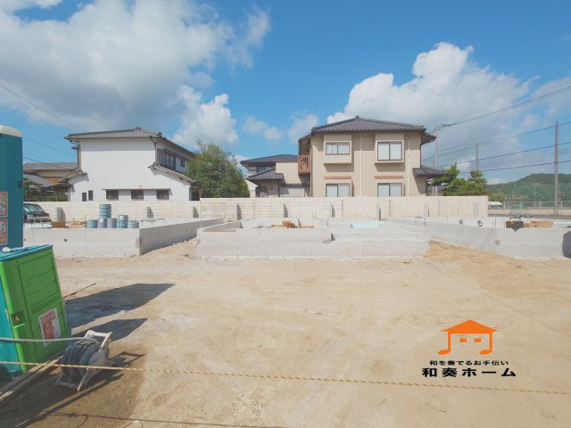 クレイドルガーデンさぬき市志度第２の外観|現地写真
前面道路が広く見通しが良いため、ファミリーカーのような大きな車でも運転しやすいです。