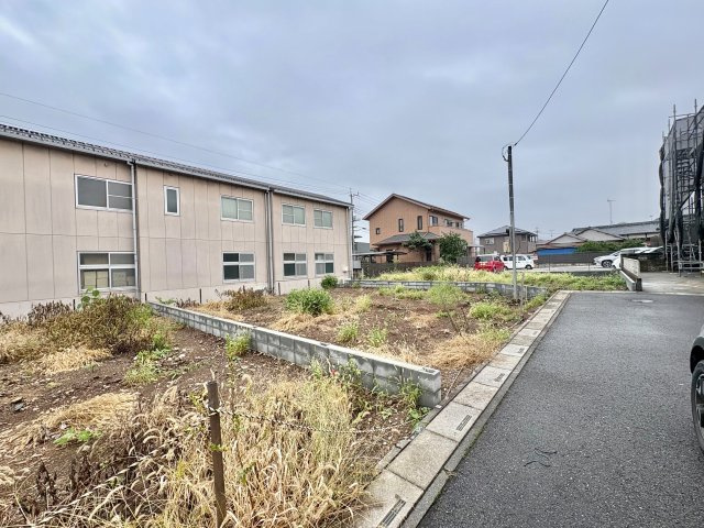 【仲介手数料半額】和光市第1下新倉　全4棟　3号棟の前面道路含む現地写真