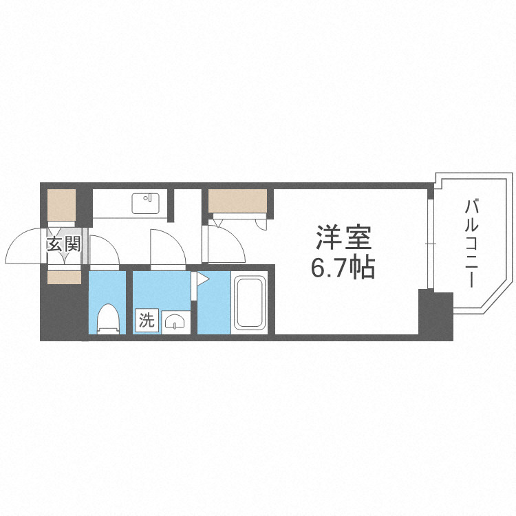 ファーストフィオーレ大阪城イーストの間取り