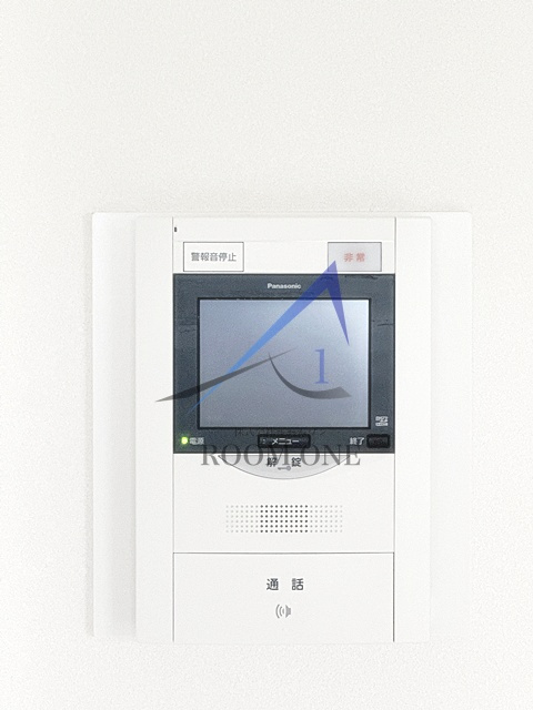 東雪谷マンションのセキュリティ|モニター付インターホンです。
