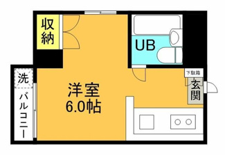 【間取り】 | ローズハイツ南中野 | 間取りです。