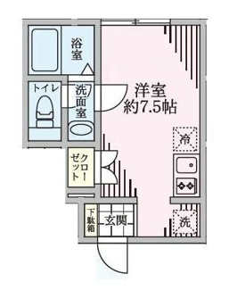 【間取り】 | グランサージュⅡ | 間取りです。