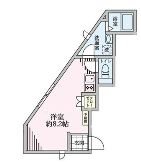 【間取り】 | グランサージュⅡ | 間取りです。