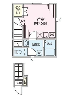 【間取り】 | グランサージュⅡ | 間取りです。