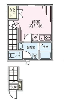 【間取り】 | グランサージュⅡ | 間取りです。