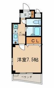 ルミエール東池袋の間取り|間取りです。