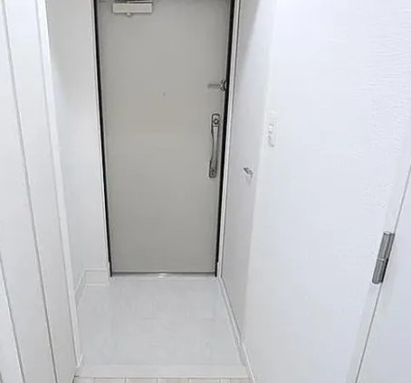 プラシア北千住の玄関