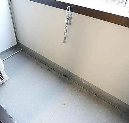 プラシア北千住のバルコニー