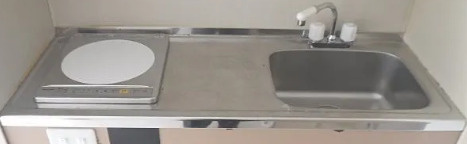 浮間パークハイツ　１０２のキッチン