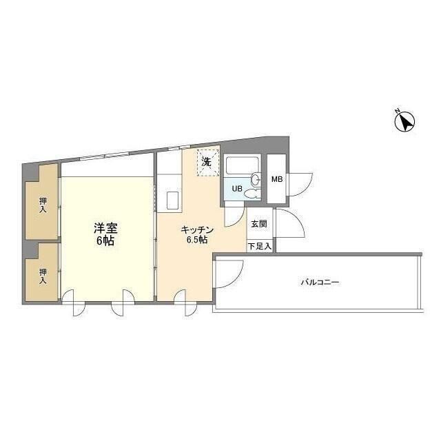 ファミーユ第２前川ビルの間取り