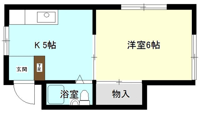 コーポ上村の間取り