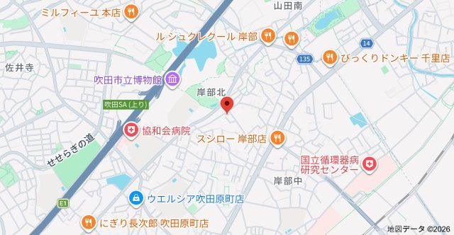 ＢａｙＴｒｅｅの地図