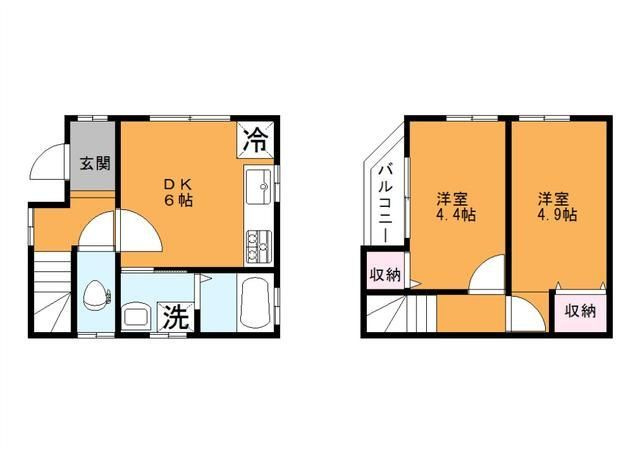 大村貸家の間取り