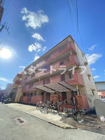 大阪市東淀川区菅原１丁目の賃貸マンションの外観