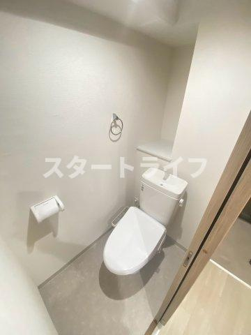 大阪市東淀川区菅原１丁目の賃貸マンションのトイレ