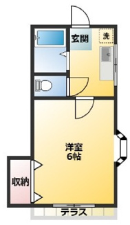 【間取り】 | コーポフミ | 間取りです。