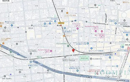 アバンセの地図