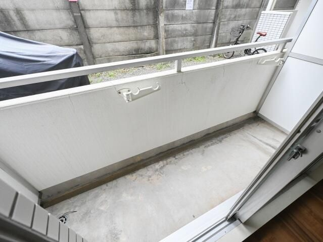 スカイコート元住吉第２のバルコニー