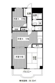 【間取り】 | 大森ハイツ