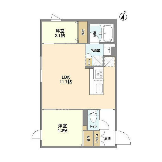 ウェルスクエア駒場東大前の間取り