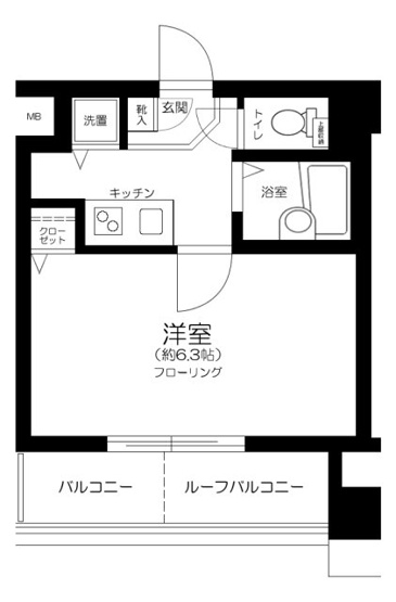 【間取り】 | プレール天王洲アイル弐番館