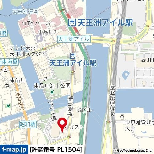 【地図】 | プレール天王洲アイル弐番館