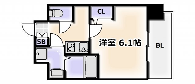 【間取り】 | エスリード難波ザ・ゲート