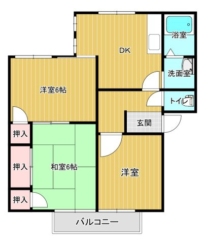 【間取り】 | エミナンス戸坂