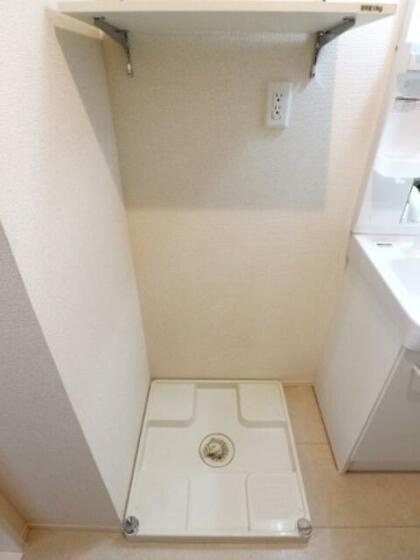 グレイスの設備|室内洗濯機置き場です