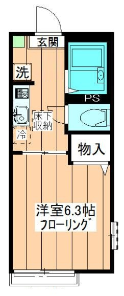 プラトー池上の間取り|間取りです。