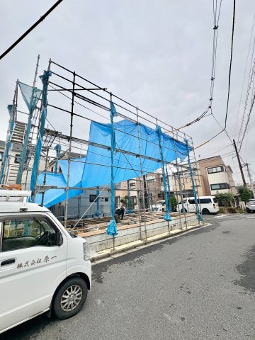 《仲介手数料半額》川越寺尾第六の前面道路含む現地写真