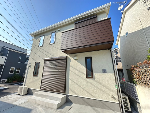 茅ヶ崎市旭が丘13戸建住宅の外観
