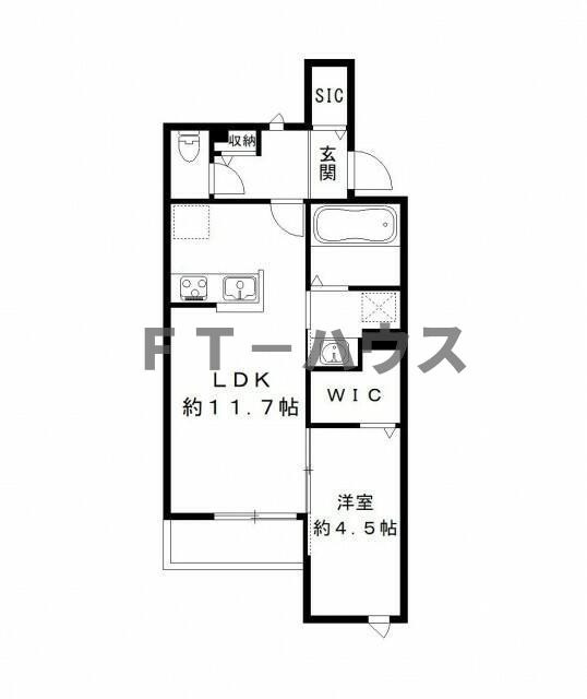 ｄｅｎ　ｄｏｕｃｅ　デンドゥースの間取り